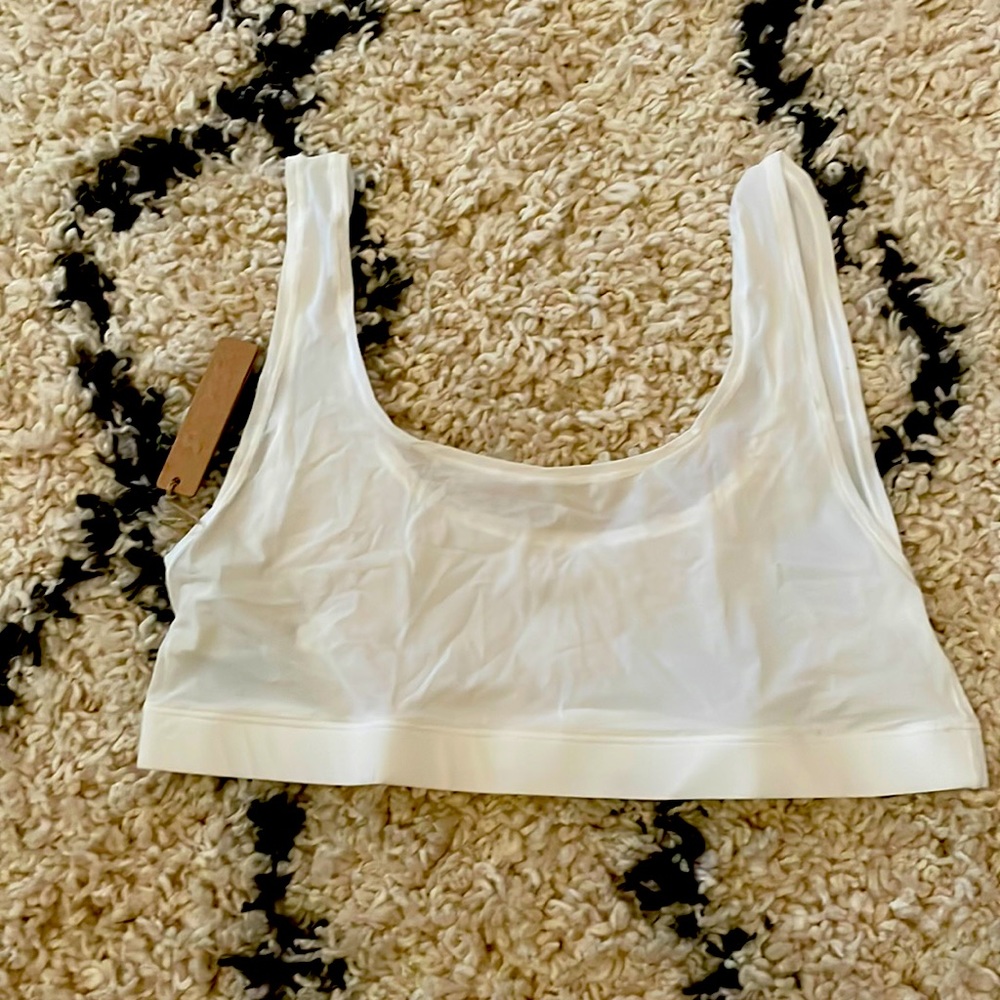 SKIMS Jelly Sheer Scoop Neck Bralette